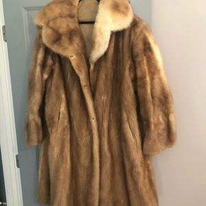 Tea Length Mink Coat
